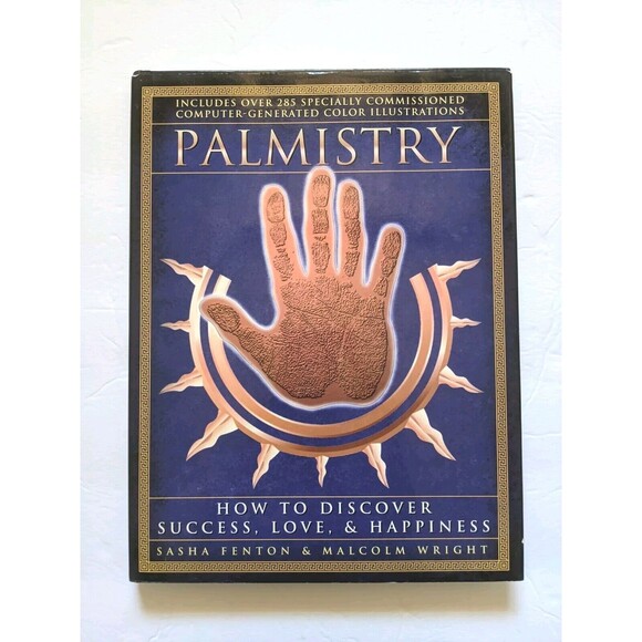 PALMISTRY: HOW TO DISCOVER SUCCESS, LOVE AND HAPPINESS By Sasha Fenton - Picture 1 of 6